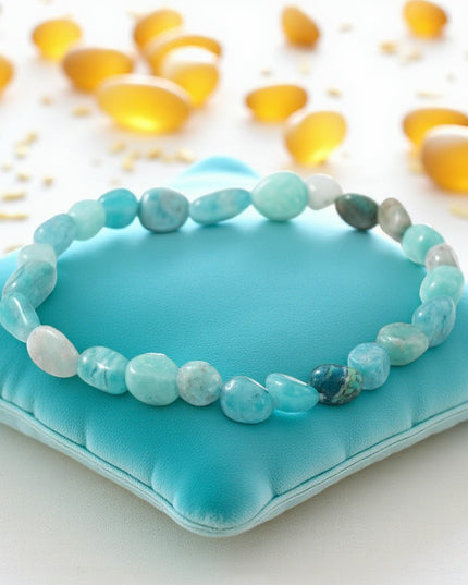 Amazonite Bracelet for Balance, Calming, and Communication