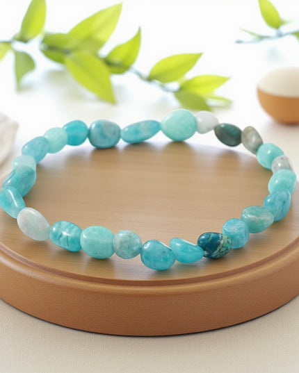 Amazonite Bracelet for Balance, Calming, and Communication
