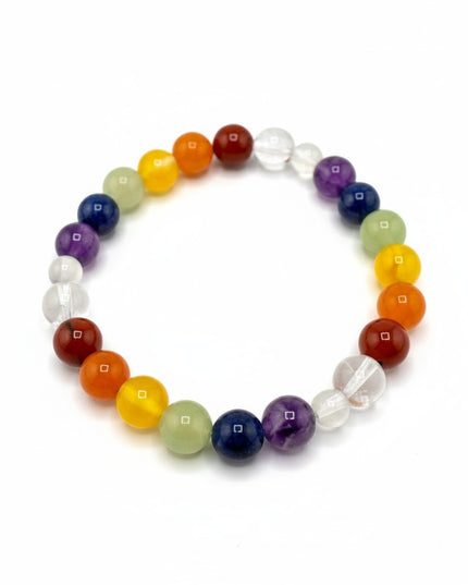 7 Chakra Stone Healing Bracelet 8mm