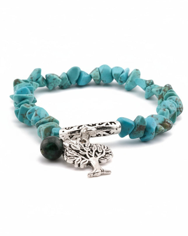 Chipped Turquoise Bracelet