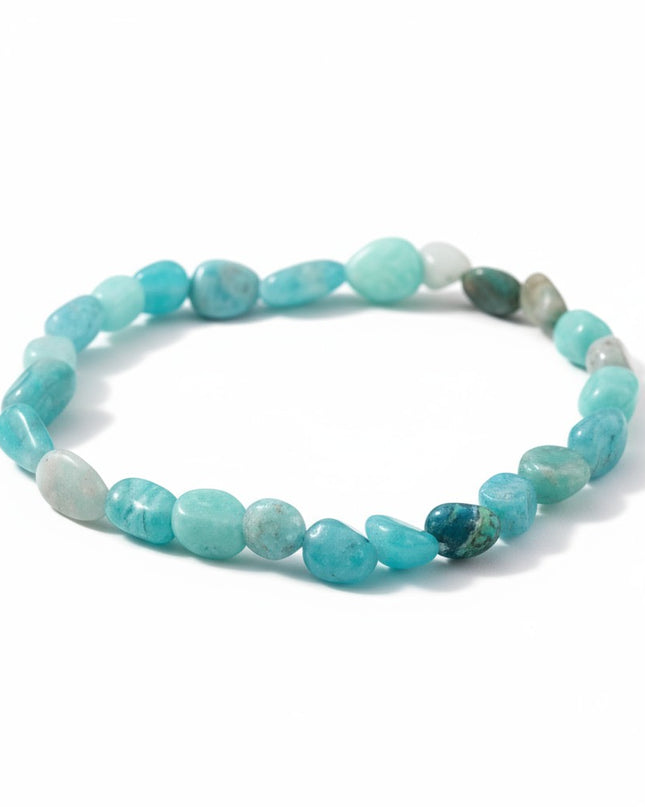 Amazonite Bracelet for Balance, Calming, and Communication