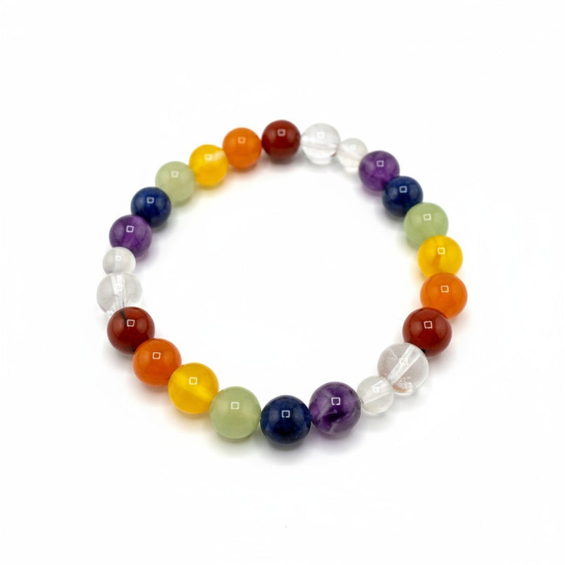 7 Chakra Stone Healing Bracelet 8mm